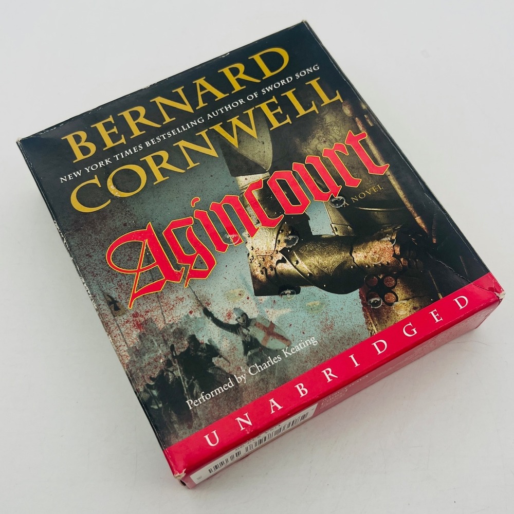 Bernard Cornwell Agincourt‎ Audiobook CD 13 Disc Unabridged Charles Keating